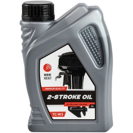 Масло 1л 2-тактное минеральное TC-W3 Marine Rocket (4620136019941)